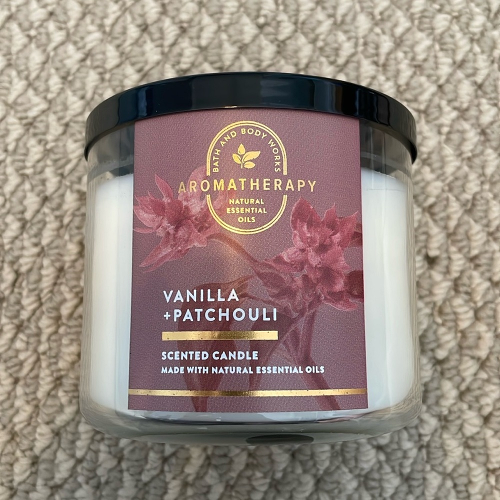 Bath and Body Works Vanilla Patchouli 3-Wick Candle